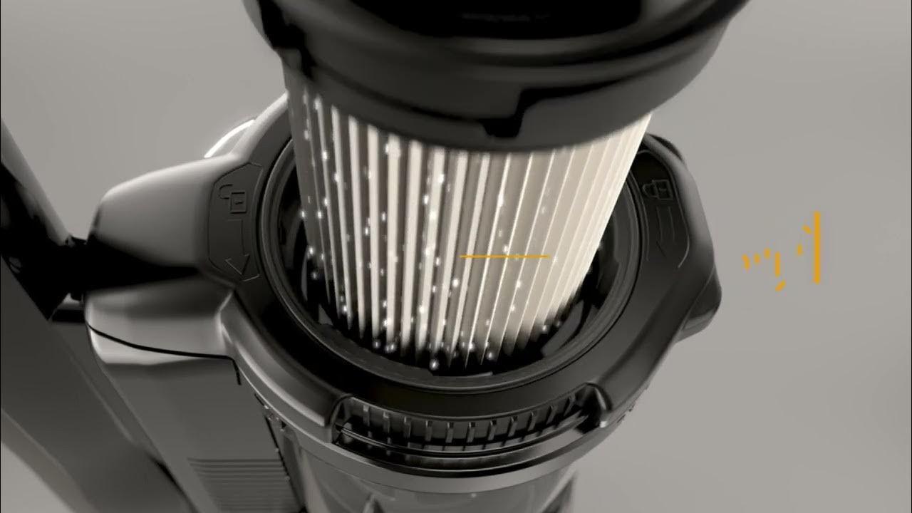 Cleaning the fine dust filter Miele HX1 Tri Flex YouTube