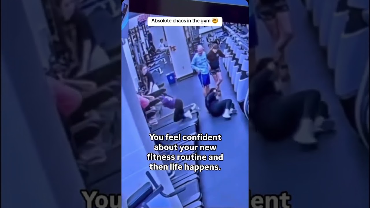 Gym chaos 🤣 