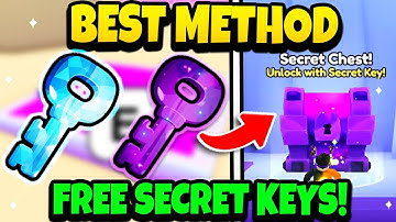*NEW* BEST METHOD TO GET SECRET KEYS & CRYSTAL KEYS IN PETS GO!! - ROBLOX PETS GO SECRET CHEST!!