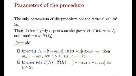 Modern Non-Parametric Statistics Part 5