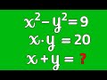 Can you solve this math olympiad find x and y  this algebra problem is not so simple