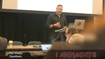 #ianno19 Welcome: Dan Whaley, Hypothesis