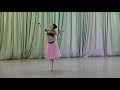Вариация "Ники" из балета Баядерка. Хореограф. Мариуса Питипа. Исполнитель Алина Николаева