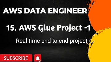 1.  AWS GLUE PROJECT -1 | AWS DATA ENGINEER