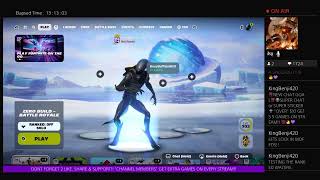 LIVE - KingBenji420 - PLAYING FORTNITE WITH VIEWERS!! 