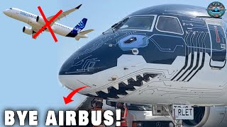 NEW Embraer E2 Says 'GOODBYE' to Airbus! Here's Why