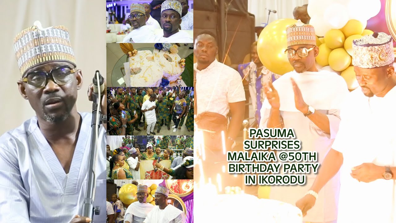 PASUMA SURPRISES MALAIKA 50TH BIRTHDAY PARTY IN IKORODU