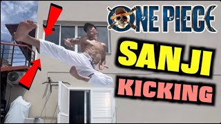 One Piece Live Action Season 2 Sanji Kicking