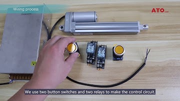 How 12V/24V electric linear actuator works