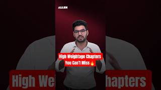 JEE Advanced 2026 🚀 High Weightage Chapters You Can’t Miss🔥Dinesh Godara Sir
