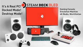 Yes, You Can Use the Steam Deck OLED Like A Real PC! It's Awesome! Desktop Mode HandsOn