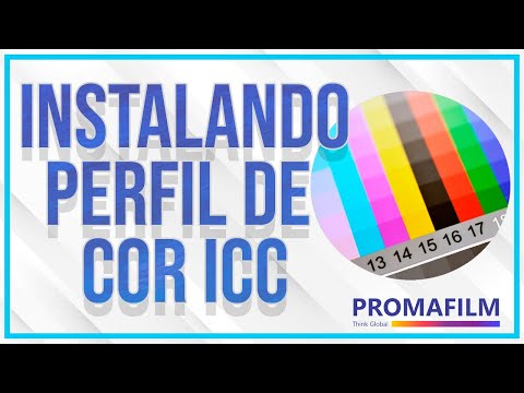 Vídeo: Como Instalar Um Perfil Icc