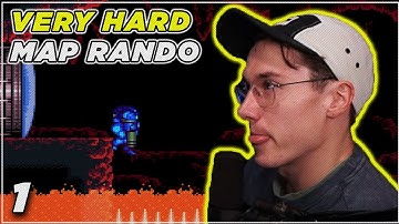 Very Hard Map Rando | THIS RANDO SUCKS | Super Metroid | #1