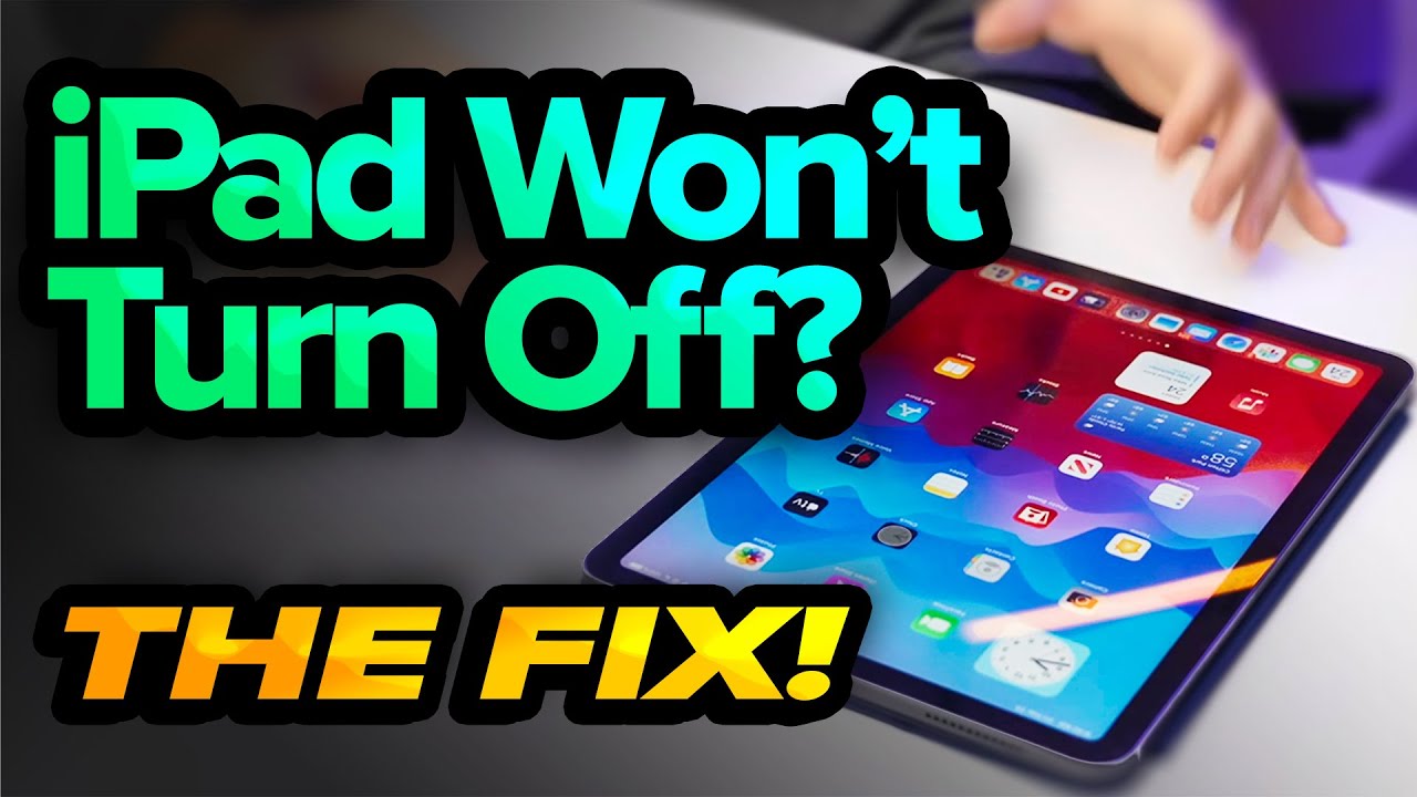 My iPad Won't Turn Off! Here's The Fix. YouTube