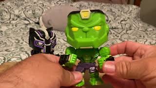 Unboxing glow in the dark marvel avengers Mech Strike Funko pops