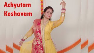 Achyutam Keshvam| Kaun Kehte Hain Bhagwan| Krishna Dance| Himani Saraswat| Dance Classic