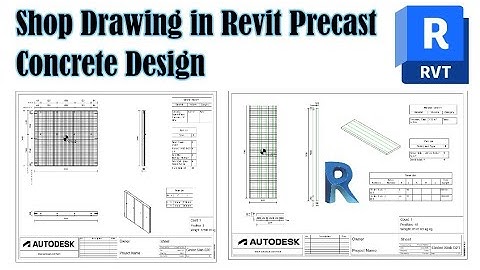 How to create Shop Drawing in Revit Precast Concrete Design | Revit 2023 | Tutorial