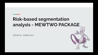 Python II Group Project - Risk Based Segmentation