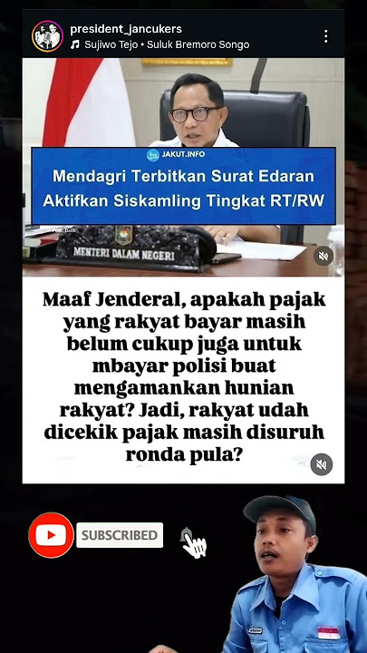 Presiden Jancuk Sujiwo Tejo Bersuara #jancukers #jancok #sujiwotejo #indonesia #news #dpr #prabowo