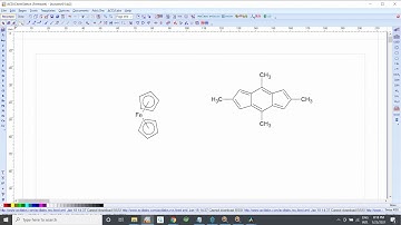 Drawing Organometallic compounds Using ACD/Chemsketch