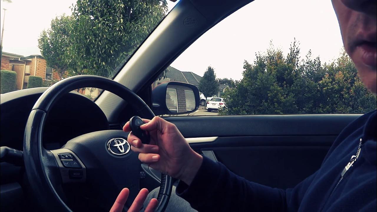 Toyota Keyless Remote Programming - YouTube