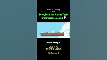 Every Indie Dev Making Their First Cutscene Be Like #indiegame