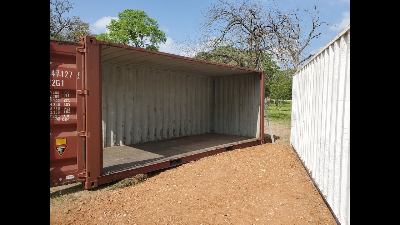 Build a Shipping Container time lapse/full commentary