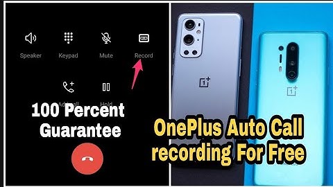 how to start auto call recording in oneplus 9r | oneplus auto call recording settings