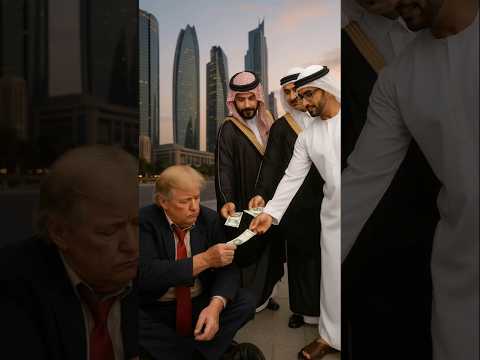 ترامب و دول الخليج ههه يرفعلون الخير