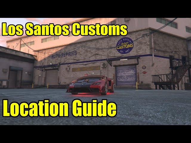 Did u know the the los santos customs is based on the real life shop west  coast customs : r/gtaonline