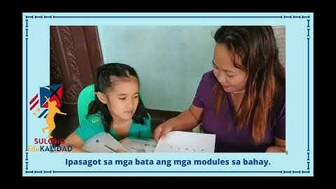 Orientation  for Parents on the Distribution and Retrieval of Modules and TV-Based Instruction