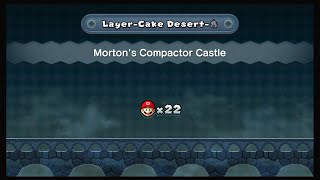 New Super Mario Bros. U Deluxe Layer-Cake Desert-Morton’s Compactor Castle