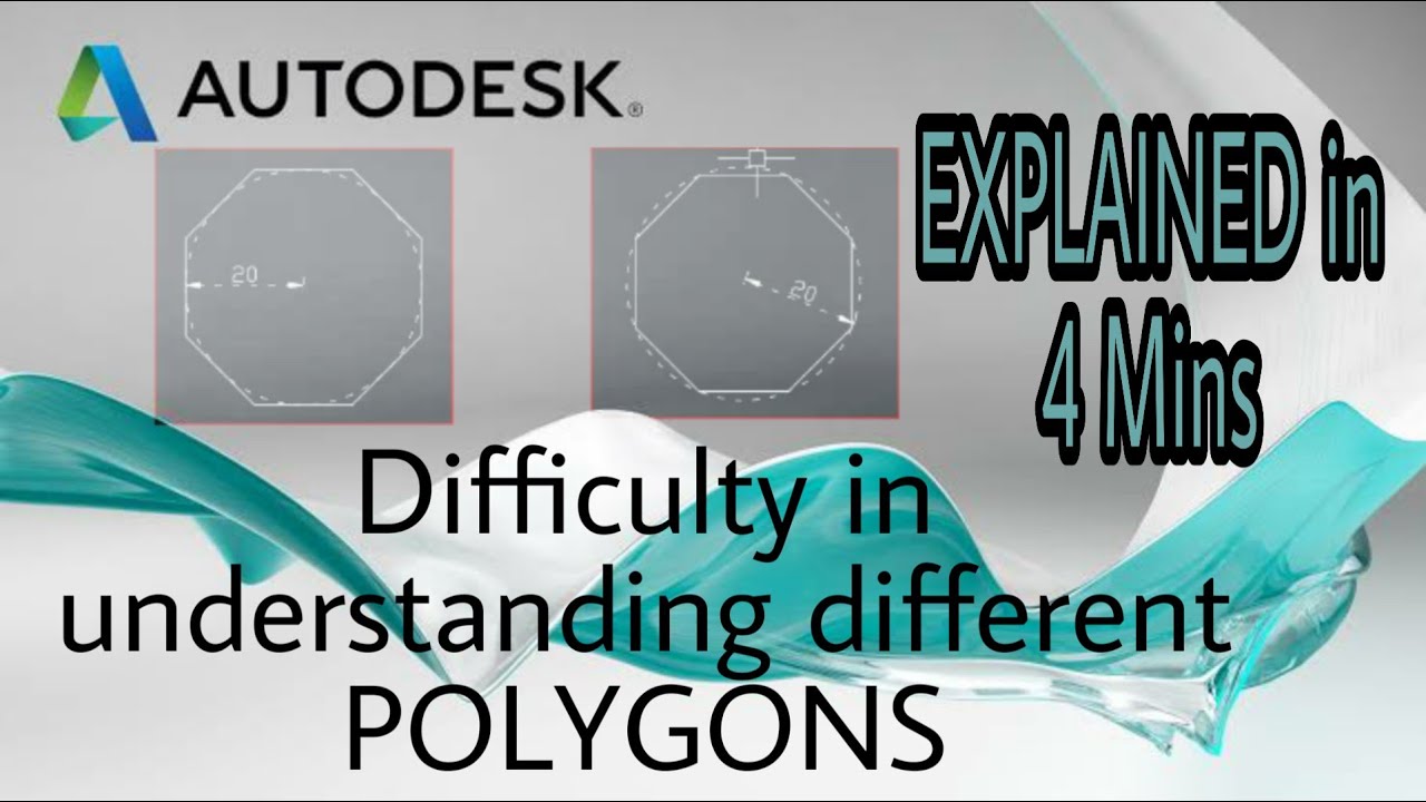 Polygon command in autocad (HINDI)| Inscribe in circle| circumscribed ...