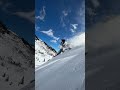 Ejected on landing #ktm #timbersled #winter #snowbike #fail #shorts #snow