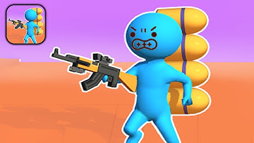 Bullet Military Factory - Part 1 Stickman Bullet Factory  - Gameplay Walkthrough(iOS, Android)