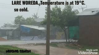 Rainfall in Lare woreda Gambella\/Ethiopia