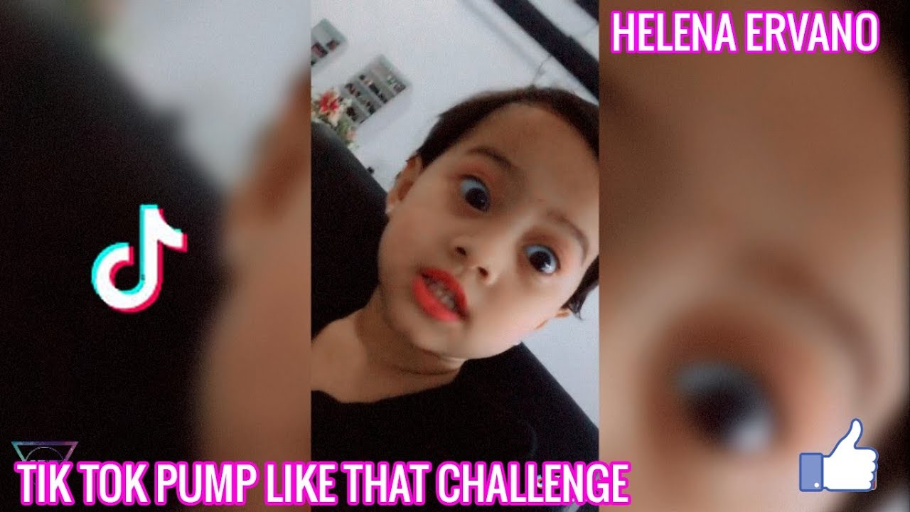 Tik Tok Pump Like That Challenge Helena Ervano Cantik Lucu