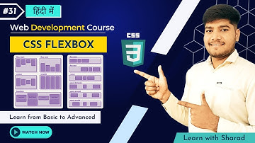 CSS Flexbox Tutorial for beginners in Hindi | CSS Tutorial | Web Development Course