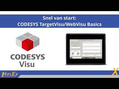 Getting started: CODESYS TargetVisu/WebVisu Basics