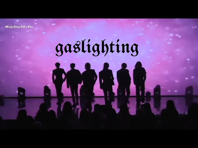 gaslighting (Tradução em Português) – OnlyOneOf