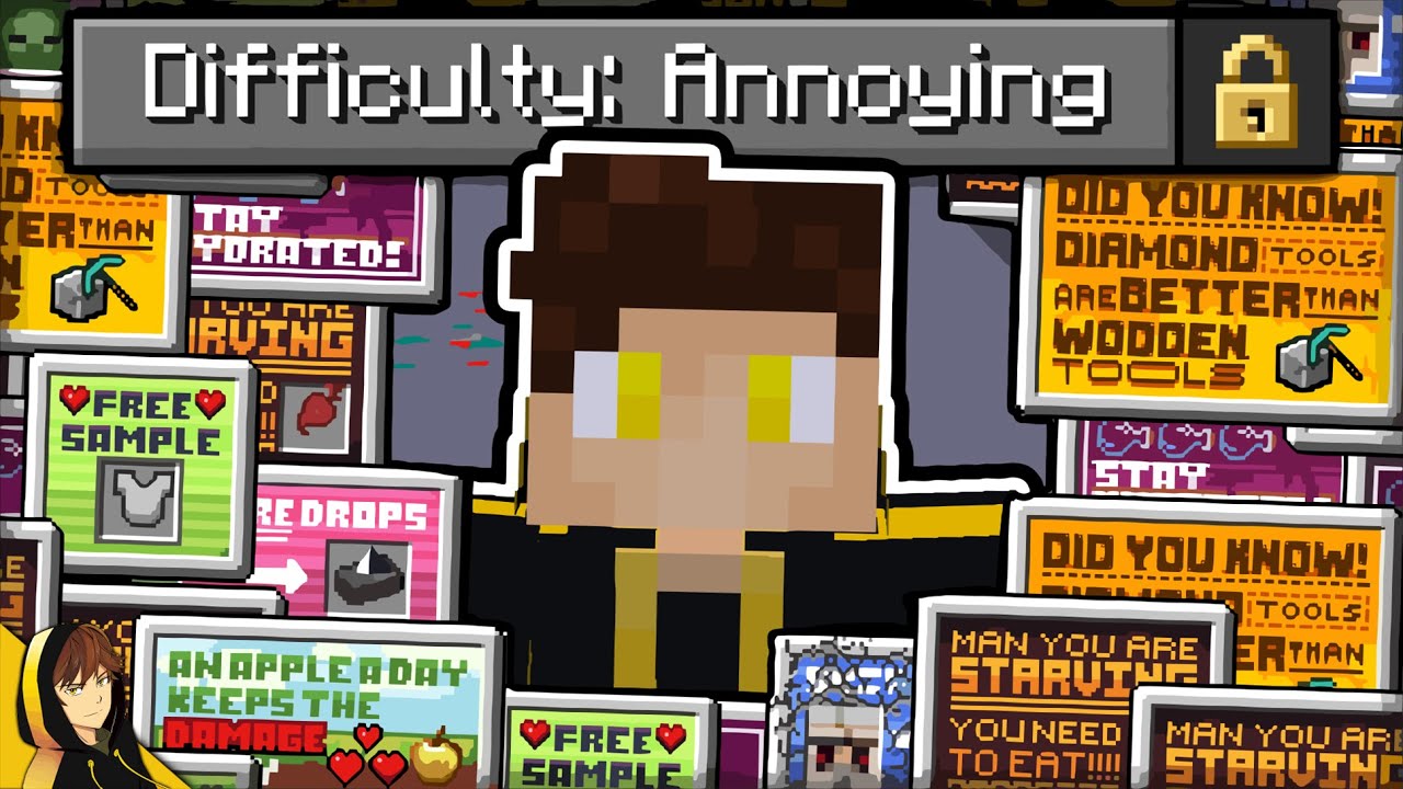 AnnoyingDifficulty - Minecraft Mod