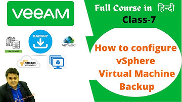 How to configure vSphere ESXI Virtual machine step by step guide | Veeam Backup