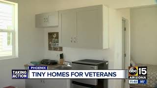Famous Tiny homes open in the Valley for veterans, homeless Wealth