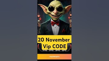 20 November vip code Goblin Mine Game