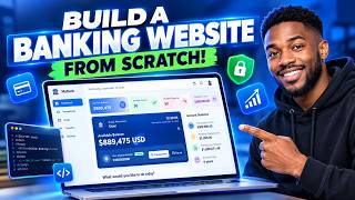 Build a Fintech & Online Banking Website in 2026 (Full Tutorial, No Coding) #onlinebanking