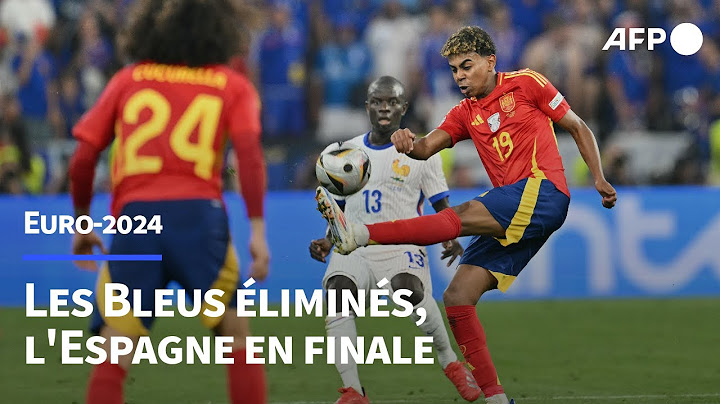 Euro-2024: l'Espagne bat la France 2-1 et se qualifie pour la finale | AFP