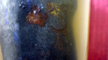 Rust in Vinegar Time Lapse (CHDK)