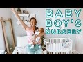 Baby Boy Nursery Tour & Organization IDEAS!