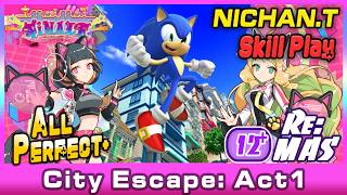 [Maimai PiNK+] City Escape: Act1 (Re:MASTER) ALL PERFECT+ *60fps*