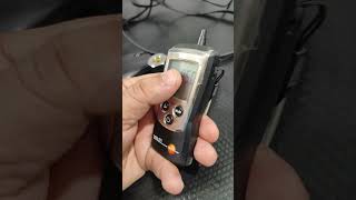 Testo 511 cambio de unidad
